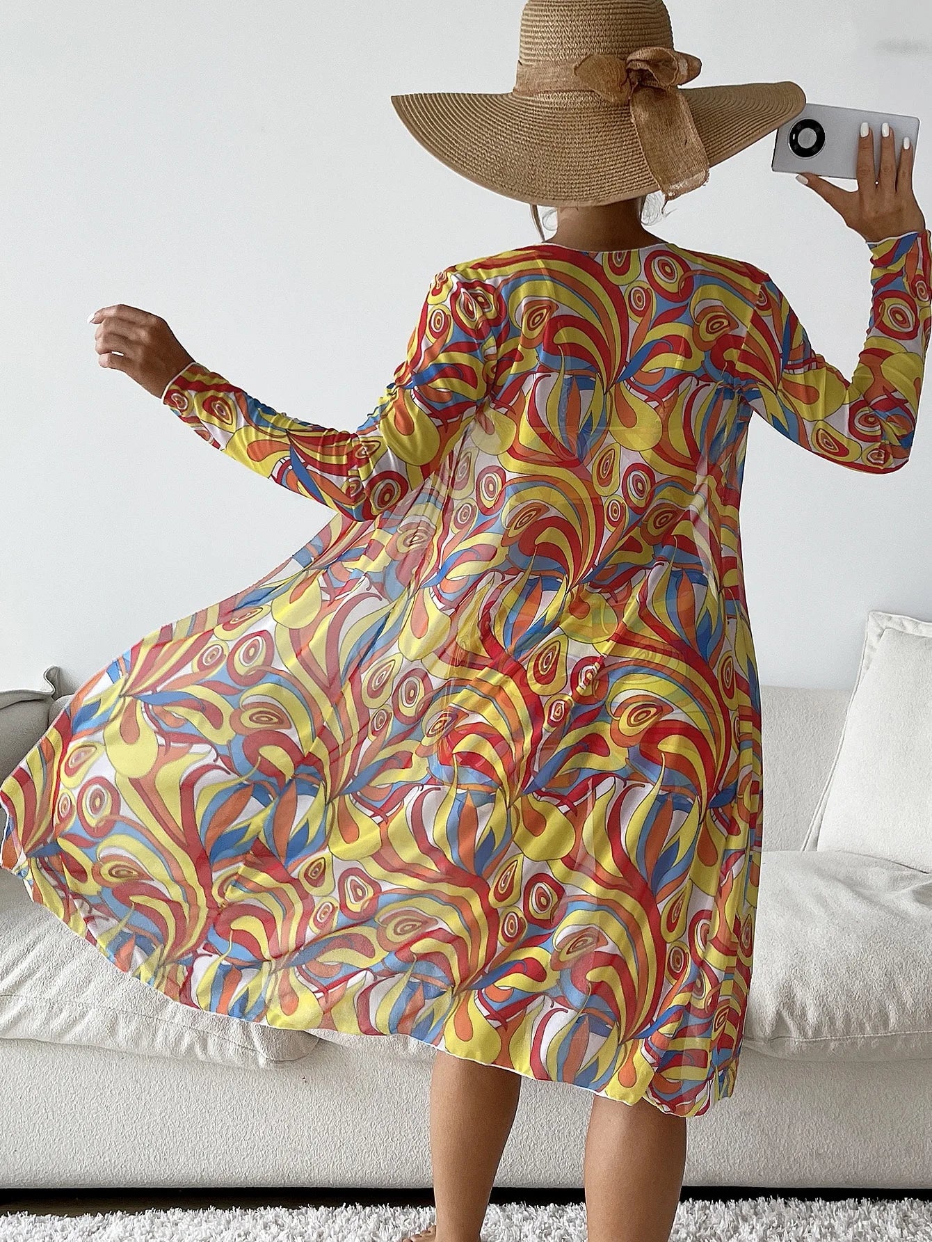 Sexy Print Bikini Women High Waist Swimsuit Cover Up Swimwear Female Lady Bathing Suit Swimming Summer Beachwear