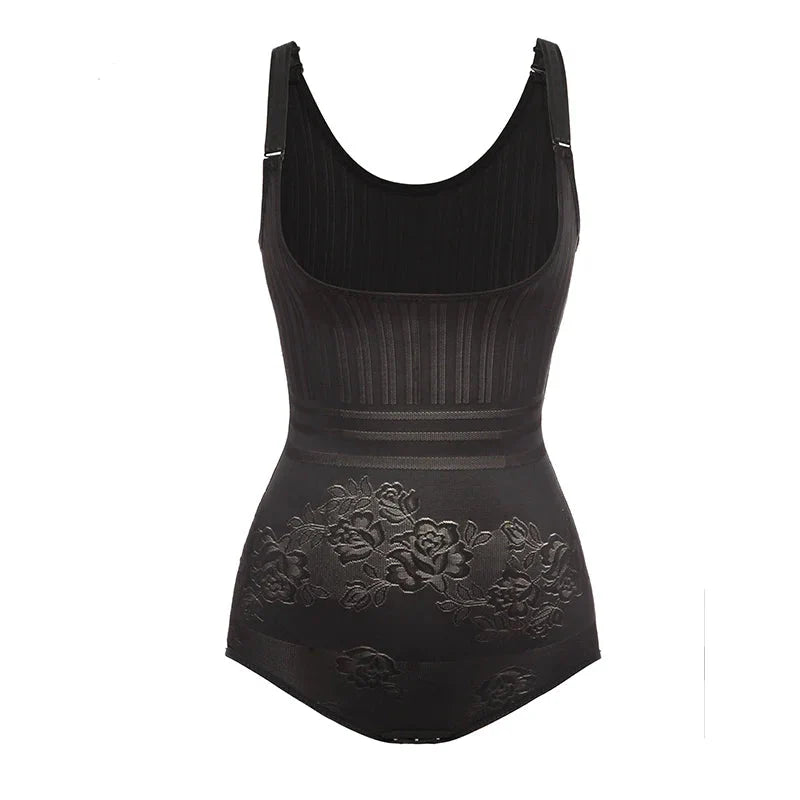 Women Shapewear Bodysuit Seamless Tummy Control Shapewear Waist Trainer Thong Body Shaper Slimming Underwear