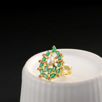Dubai Elegant Luxurious Stylish Simple Mixed Colored Zirconia Jewelry 4 Piece Women's Jewelry Set for Wedding Party Natalia Home Fashion    Natalia Home Fashion