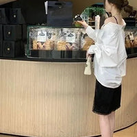 Round Toe Mary Jane Shoes Leather Grape Pattern Retro Style Hollow Weave Upper Low Heel Slip-On Retro Flats