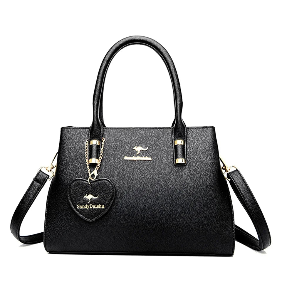 Soft Leather Luxury Handbags Women Bags Designer Shoulder Crossbody Bags for Women Casual Ladies Travel Bag Female Messenger Bag
