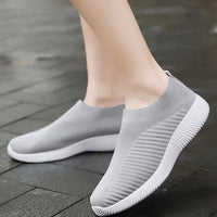 Women Shoes Breathable Flats Elastic Flat Shoes For Women Sneakers Spring Summer Footwear Lightweight Sports Shoes
