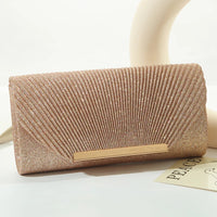 Fashion Elegant Clutch Bag Chain Dinner Bag Bride Bridesmaid Lady Handbag