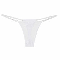 Lace Underwear For Women Low Rise Adjustable Waist Thongs Sexy G-String Female Breathable Underpants Lingerie