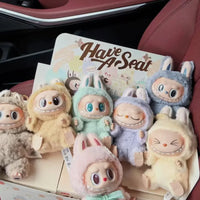 Labubu Spot Pop Mart Gift Rabb Vinyl Doll Keychain Blind Box Toys for Kids Birthday for Girlfriend Valentine Gift