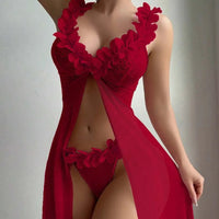 Cute Printed Milk Silk Two-Piece Sleepwear Set for Women Summer Season Comfortable Material Home Fashion Sleepwear Set