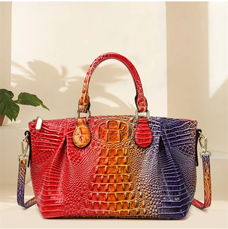 Designer Leather Shoulder Bag For Ladies With Elegant Crossbody Option And Durable Build