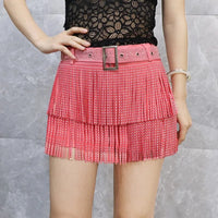 Tassel Short Shorts Women's Diamond Embellished Mid-Waist Dance Denim Hot Pants Outerwear Fashionable Korean Style Sexy