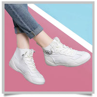 Spring Summer High-top Canvas Shoes Thin Breathable All-match Korean Shoes Trend Women Sneakers