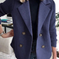 Solid Casual Loose Jacket Coats For Women Vintage Women's Jackets Overcoat Autumn Female Coat Outer wears Tops - Natalia Home Fashion