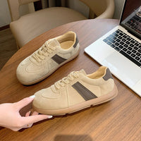 Fashion Trend Women's Casual Shoes College Style Wide Toe Soft Comfortable Flat Shoes Outdoor Casual Sports Shoes