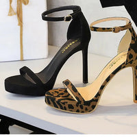 Super High Heels Nightclub Women's Shoes Open-toed Women's Sandals