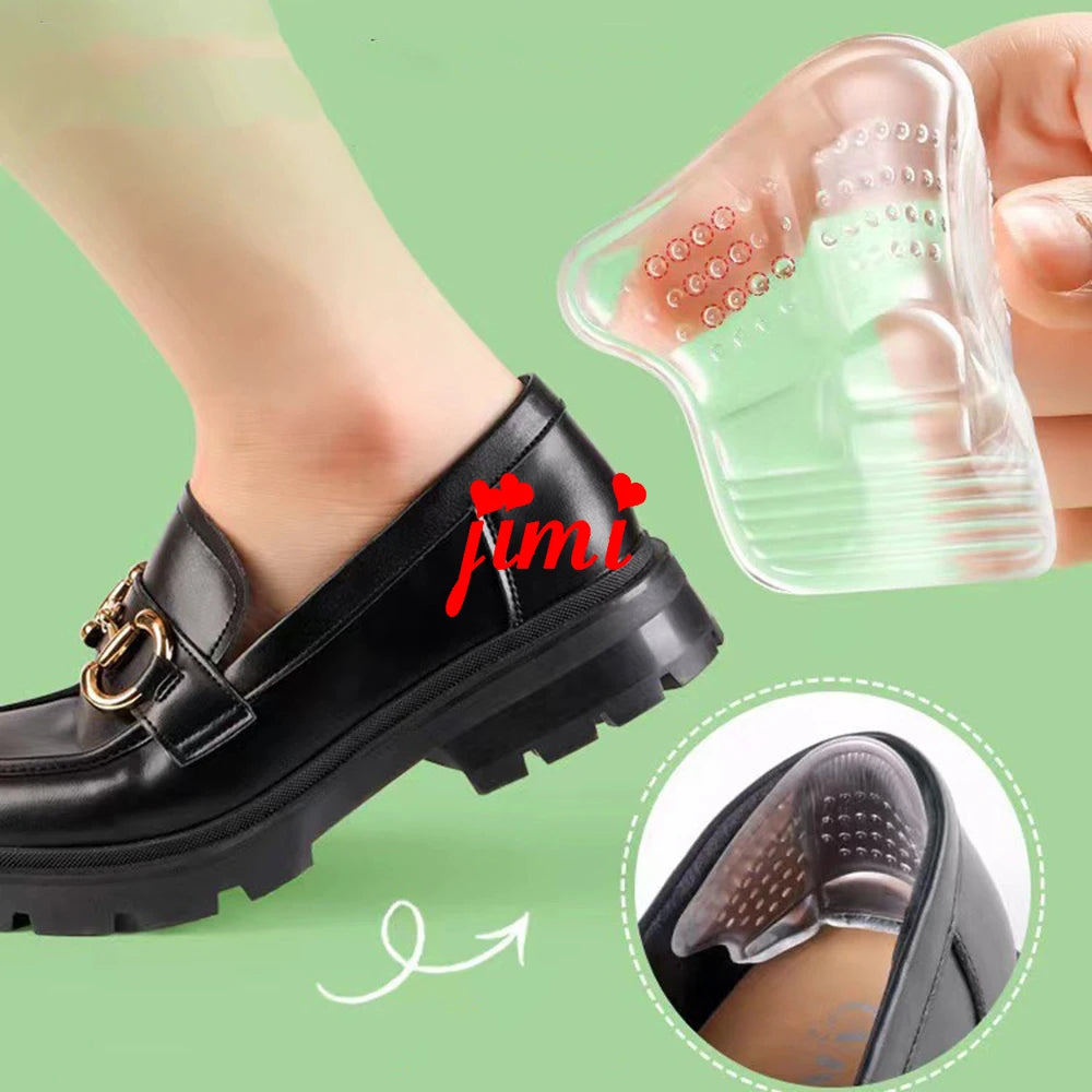 Heel Sticker Heel Protectors Sneaker Shrinking Size Insoles Anti-wear Feet Shoe Pads Adjust Size High Heel Cushion Inserts