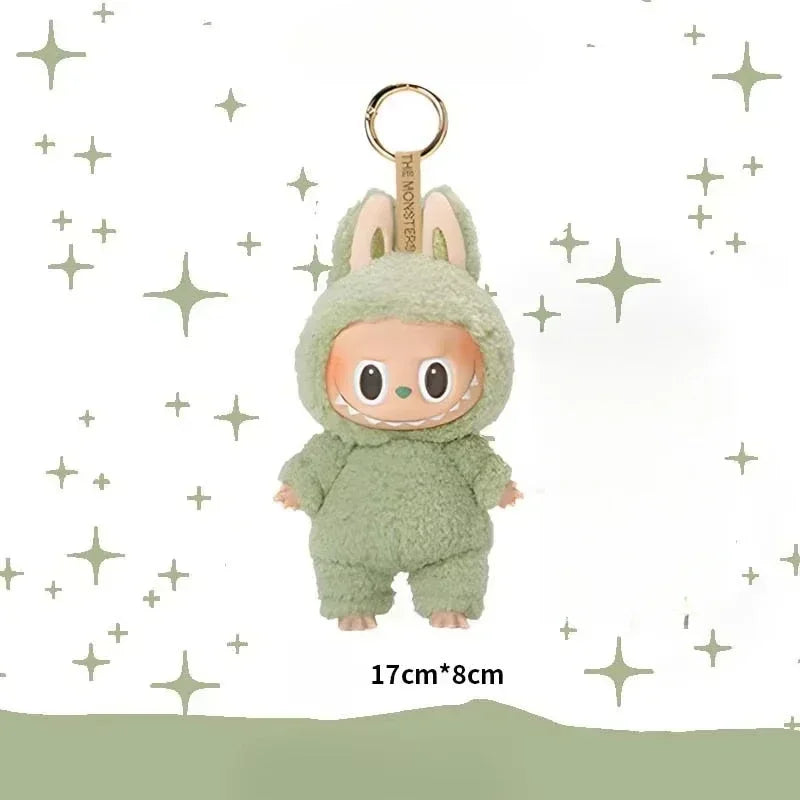 Labubu Spot Pop Mart Gift Rabb Vinyl Doll Keychain Blind Box Toys for Kids Birthday for Girlfriend Valentine Gift