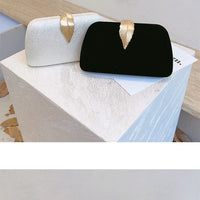 Elegant Evening Bags For Women Luxury Black Clutch Fashionable Envelope Clutch Bag, Party Wedding Handbag For Women Dinner Bag