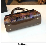 Fashionable Midlife Mom Handbag Soft PU Leather Women's Bag Elegant High-End Crossbody Handbag Polyester Lining