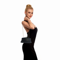 Women's Bags Women's Shiny Rhinestone Dinner Bags Can Be Matched With Dress Clutch Bags Fashion Temperament Elegant Clutch Bag