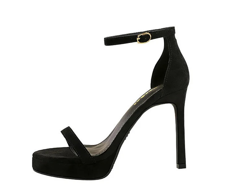 Super High Heels Nightclub Women's Shoes Open-toed Women's Sandals
