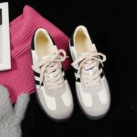 Women Tennis Sneakers Flats Ladies Fashion Lace-up Vulcanized Shoes Spring Autumn Woman Outdoor Trainers Footwear