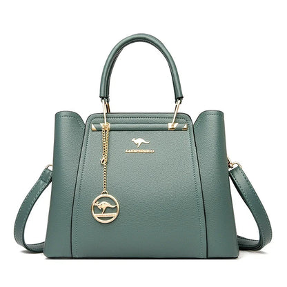 Women Soft Leather Handbags Luxury Designer 3 Layers Shoulder Crossbody Bags Ladies Large Capacity Shopping Brand Messenger Tote Natalia Home Fashion    Natalia Home Fashion
