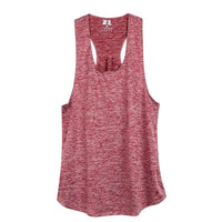 STOUREG Sleeveless Racerback Yoga Tank Top,Women's Quick Dry Running Training Sports Vest Fitness Gym Top Workout Yoga Shirts Natalia Home Fashion   Pink-S Natalia Home Fashion