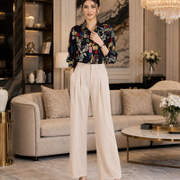 Fashion Women's Casual Shirt Tops Loose Long Sleeve Blouse Natalia Home Fashion    Natalia Home Fashion