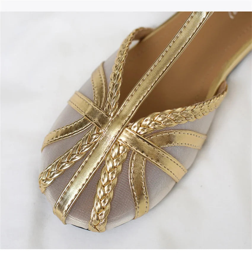 Designer Roman Flats Sandals Women Summer New Gladiator Low Heel Women Sandals