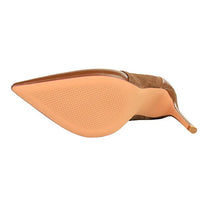 Women Pumps Suede and PU Leather Design Retro High Heels Ladies Shoes Stilettos Women Heels
