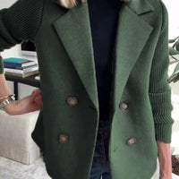 Solid Casual Loose Jacket Coats For Women Vintage Women's Jackets Overcoat Autumn Female Coat Outer wears Tops - Natalia Home Fashion