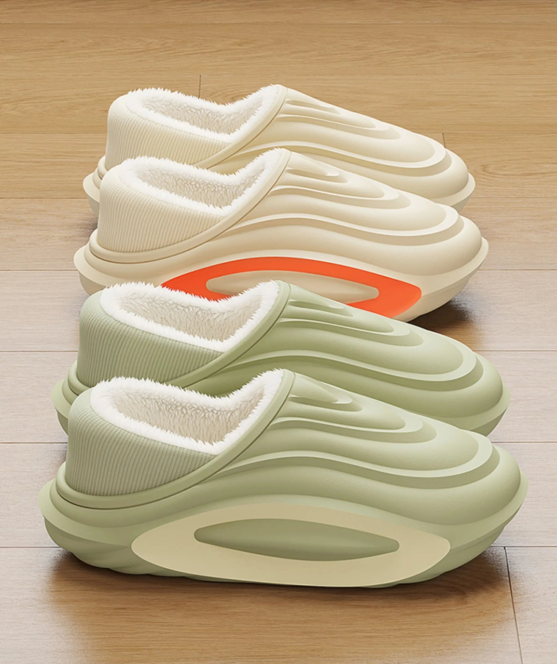 Shoes Ladies' Slippers Winter Footwear Platform Massage Flat Slides Cover Heel Shoes Winter Woman Slipper Platform Slides - Natalia Home Fashion