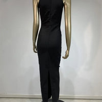 Sexy Cross-Border Dress with Hole Party Gown Wraparound Skirt Women's Fashion Clothing Dress