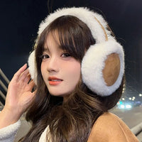 Fashion Plush Earmuffs Portable Foldable Ear Warmer High-quality Winter Warm Earflap Cold Protection Soft Outdoor Ear Cover - Natalia Home Fashion