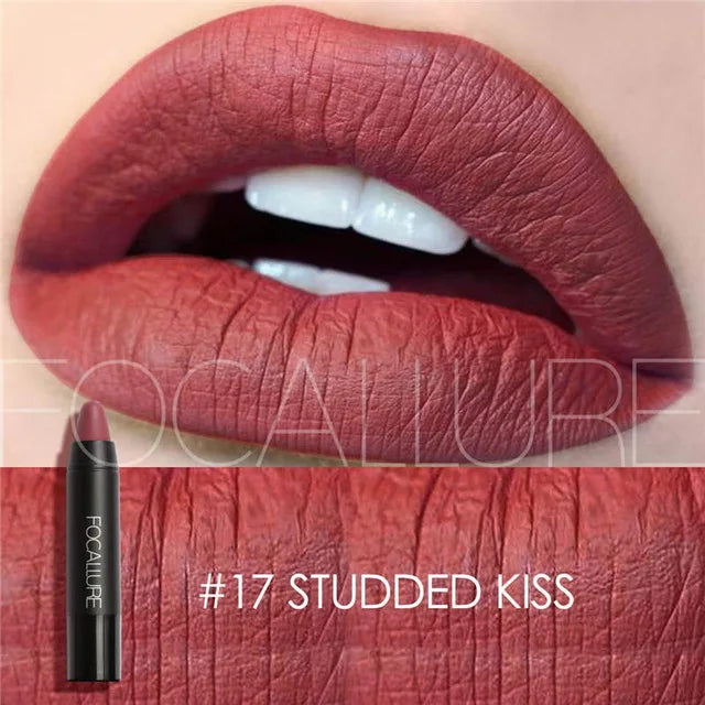 Matte Lipstick many Colors Waterproof Matte Lipsticks Soft Texture Lip Stick Cosmetic Sext Red Nude Lip Makeup