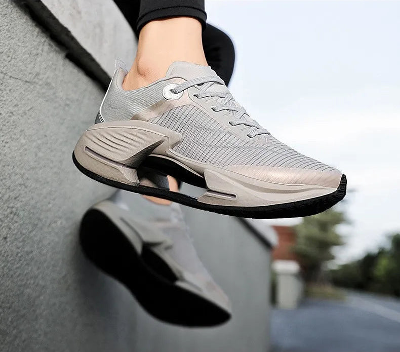 High-Quality Carbon Plate Running Shoes for women Breathable Lightweight Shock Absorption Sports Sneakers