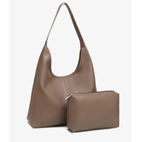 Retro Solid Color Large Capacity Women's Shoulder Bag Fashionable Versatile Niche Tote Bag Underarm Single Shoulder