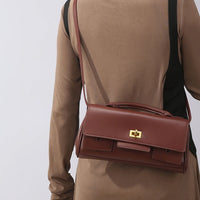 Luxury Women Bags PU Leather Shoulder Bags Women Fashion Gold Buckle Handbags Women Crossbody Bags
