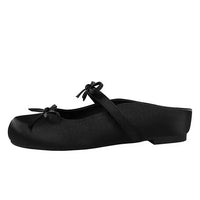 Ladies Slippers Bowknot Silks Satins Women Shoes Round Head Women Sandals Summer Shoes Women Slippers