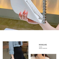 Mini Heart Shape Evening Bag Trendy Party Clutch Purse Women's Elegant Handbags For Party Prom