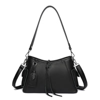 Soft Genuine Leather Crossbody Bag Women Fashion Shoulder Bag Large Capacity Handbag and Purse Ladies Cow hide Messenger Bag