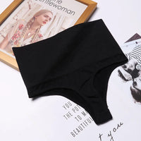 High Waist Trainer Women Tummy Slimming Control Panties Body Shaper Butt Lifter Thong Panty Shapewear Underwear Plus Size S/3XL