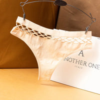 Sexy thong fishing net hollow design underwear for women casual Under pants