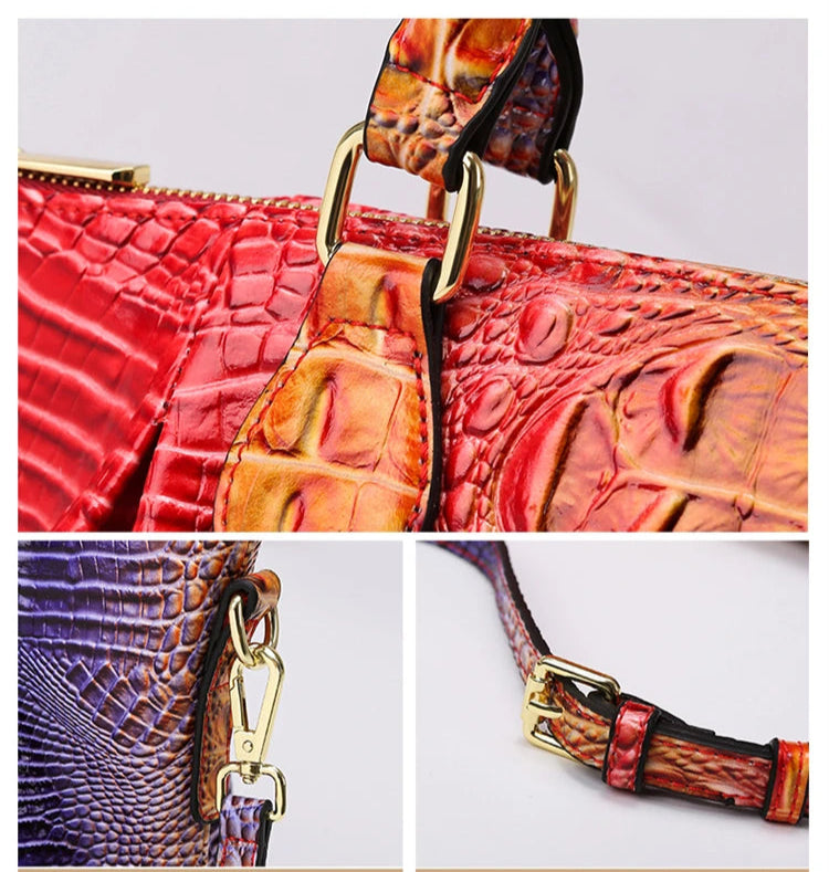 Designer Leather Shoulder Bag For Ladies With Elegant Crossbody Option And Durable Build