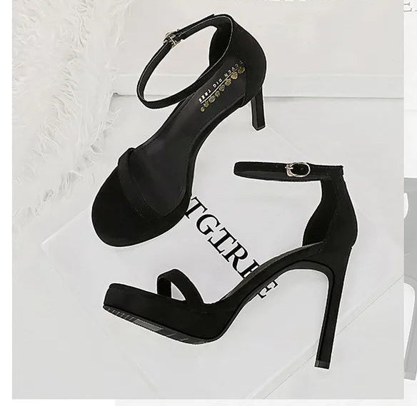 Super High Heels Nightclub Women's Shoes Open-toed Women's Sandals