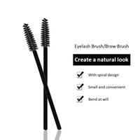 Eyelash Brushes Spiral Eyelash Curl Eyebrow Brush Disposable Mascara Wands Applicator Eye lashes Cosmetic Brush