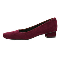 Women Fashion Style Quality Square Toe Low Heel Pumps Lady Prom Suede Shallow Mouth Thick High OL Single Shoes