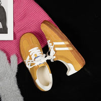 Women Tennis Sneakers Flats Ladies Fashion Lace-up Vulcanized Shoes Spring Autumn Woman Outdoor Trainers Footwear