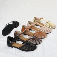 Designer Roman Flats Sandals Women Summer New Gladiator Low Heel Women Sandals