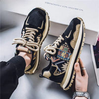 Dad Style women's Outdoor Running Shoes Thick Bottom Anti-Slip Wear-Resistant Youth Versatile Trendy Shoes