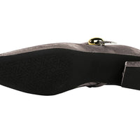 European Style Light-Mouthed Half-Slippers Women Wearing Thick Heels And Square-Toe Mary Jane Shoes One-Strap