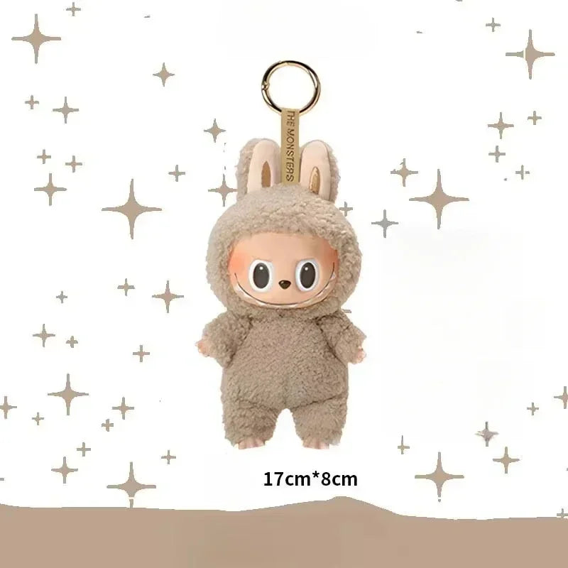 Labubu Spot Pop Mart Gift Rabb Vinyl Doll Keychain Blind Box Toys for Kids Birthday for Girlfriend Valentine Gift